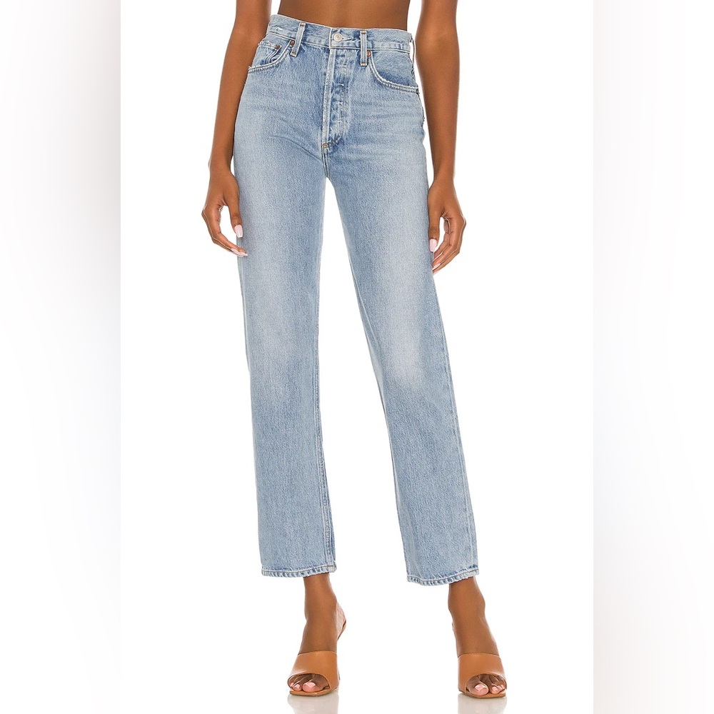 Agolde 90s Pinch Waist High Rise Straight Jean